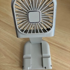 ハンディタイプ　扇風機の画像