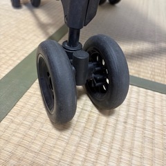 折りたたみベビーカー　自転車に乗せられました🌟の画像