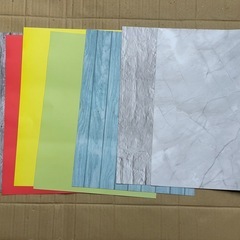 背景ボード　背景シート7枚リバーシブルの画像
