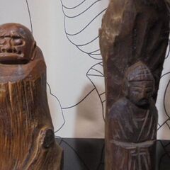 肥松の仏像の画像