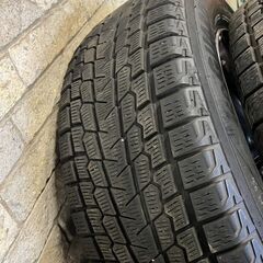 202505041【札幌】225/65R17　社外アルミ　冬タイヤ　スタッドレス　ヨコハマ　ハリアー　エクストレイル　CX5などの画像