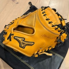 ミズノプロ　硬式キャッチャーミット　中古
