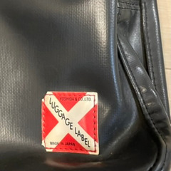 吉田カバン LUGGAGE LABEL  黒のショルダーバッグの画像