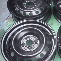 トヨタ純正・鉄・スチールホイール４本セットの画像