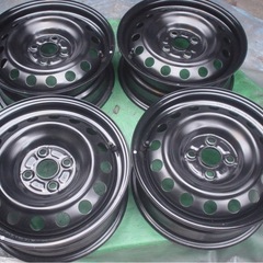 トヨタ純正・鉄・スチールホイール４本セットの画像