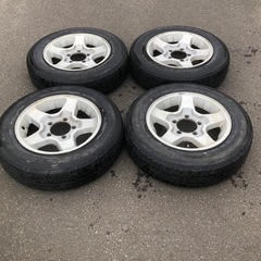 JB23ジムニー 純正タイヤ ホイールセット
