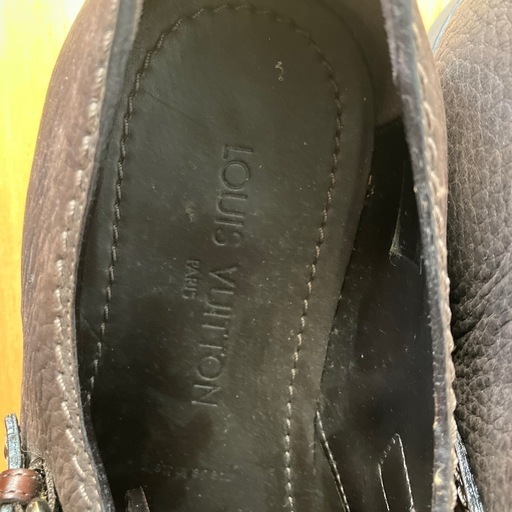 LOUIS VITTON モンクストラップシューズ