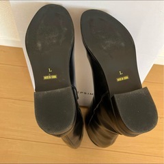 【美品】レプシィム ロングブーツ 【Lサイズ】 ブラック　箱有りの画像