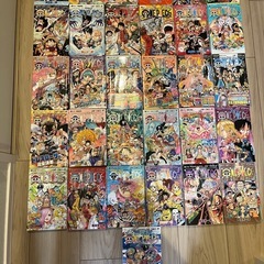 ワンピース漫画　8割初版です　１〜９１巻までの画像
