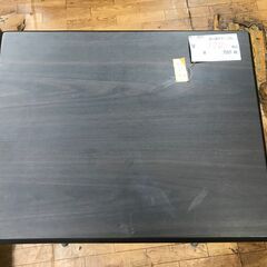 リサイクルショップどりーむ鹿大前店　No.2829　折り畳みテーブル　黒色の画像