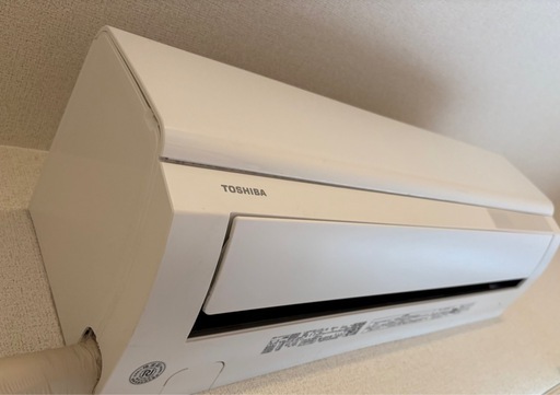 【取引中】2021年製　6畳用エアコン　東芝