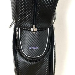 【新品・未使用】XXIO ブラック ゴルフバックの画像