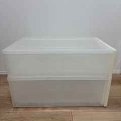 無印良品　ＰＰ衣装ケース引出式・小　×2の画像