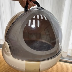 キャットタワー&猫キャリー(ドーム型)の2点セットでの画像