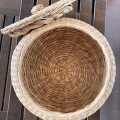 蓋付きのかご　
の画像
