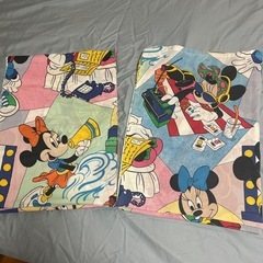 ツインサイズ　フラットシーツ　ミニーちゃんデザイン💕の画像