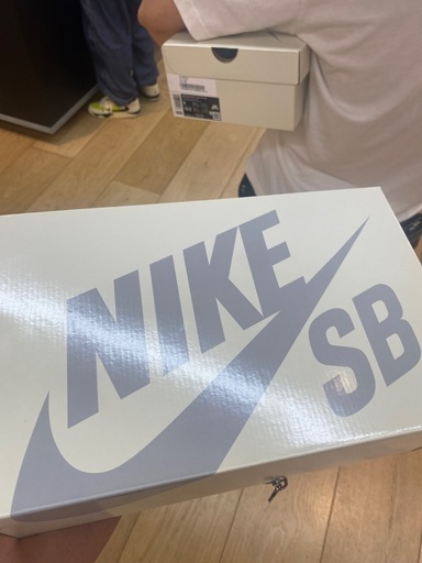Supreme Nike Dunk Low ホワイト/グレー　27 cm
