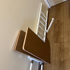 突っ張り収納棚　洗濯機上の画像