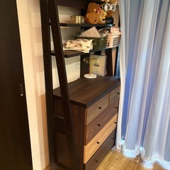 【美品】ニトリ木柄がかわいいタンスの画像