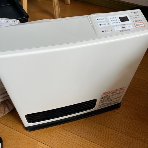美品　リンナイ　ガスファンヒーター　都市ガス
