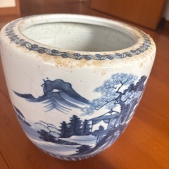 陶器製　火鉢
の画像