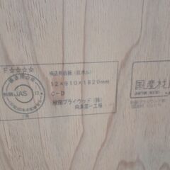 ベニヤ板(構造用合板)セット　室内保管の画像
