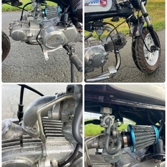 ホンダ　モンキー　国産エンジン　88cc？　　中華フレーム　中華外装の画像