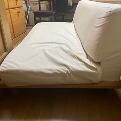 【Sucre京都】天然木ローソファーの画像