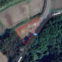 田園に残された竹林の一角。ほぼ篠山川沿いの「ポツンと一軒家」用地210㎡(約63.52坪) - 不動産