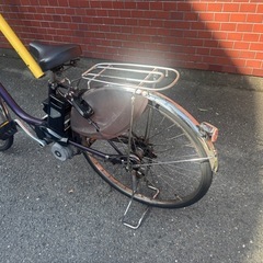 Panasonic 電動アシスト自転車 パープルの画像