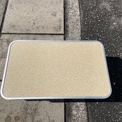 キャンプ用小机の画像