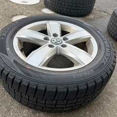 ＶＷゴルフ7純正スタッドレスタイヤホイール４本セットの画像