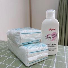 沐浴剤と母乳パッド
