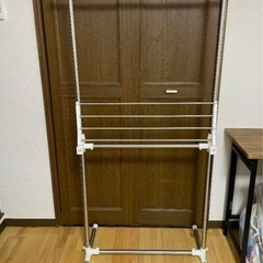 室内物干し アルミ製 折りたたみ式の画像