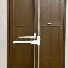 室内物干し アルミ製 折りたたみ式の画像