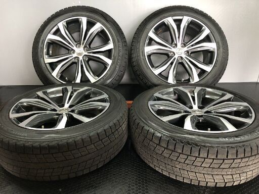 【DUNLOP SJ8+ 235/55R20】スタッドレス【LEXUS RX バージョンL 純正ホイール 20インチ 8J5HPCD114.3+30】22年製 空気圧センサー (STC032)