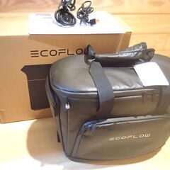 【ポータブル電源】 EcoFlow DELTA 3 ポータブル電源 1024Wh 専用バッグ付き リン酸鉄リチウムイオン キャンプ 防災 車中泊の画像