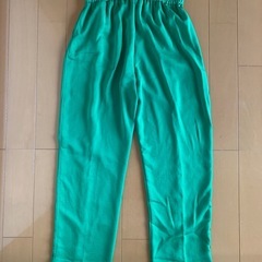 ミントグリーン ZARA ザラ　L　イージーパンツ ゴムウエストの画像