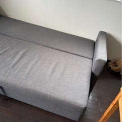 IKEA フリーヘーテン　3人がけファブリックソファ　ソファベッドの画像