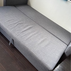 IKEA フリーヘーテン　3人がけファブリックソファ　ソファベッドの画像