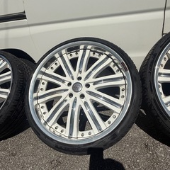 クラブリネア22インチタイヤホイールセット！　PCD120 の画像
