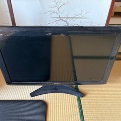 テレビSHARP AQUOS 2012製の画像