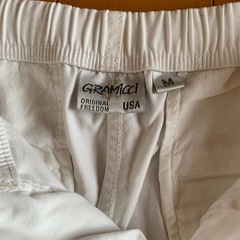 GRAMICCI M ホワイトショートパンツ　グラミチの画像