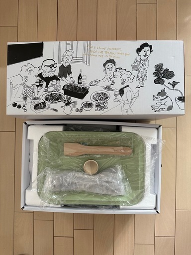 【新品未使用】 BRUNO コンパクトホットプレート グリーン