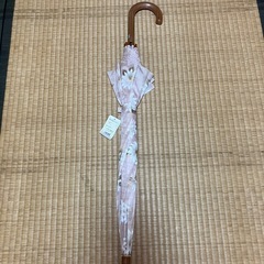 未使用品　ピンク花柄傘の画像