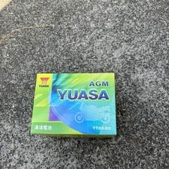 TAIWAN YUASA [ 台湾ユアサ ] シールド型 バイク用バッテリー YTX9-BSの画像