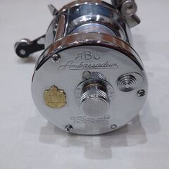 Abu Garcia アブガルシア　6500CS　ROCKET　CHROME　遠心力ブレーキ　ベイトキャスティングリール　オールドリール　右巻き【モノ市場東海店】139の画像