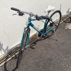 🚲春日市🚲700cクロスバイク🚲クロスバイク🚲水色🚲CIEE2434🚲ギア付き🚲No328の画像