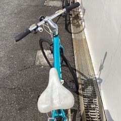 🚲春日市🚲700cクロスバイク🚲クロスバイク🚲水色🚲CIEE2434🚲ギア付き🚲No328の画像