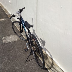 🚲春日市🚲700cクロスバイク🚲クロスバイク🚲PRECISION🚲ギア付き🚲オートライト付き🚲 T22 E08694🚲No325の画像
